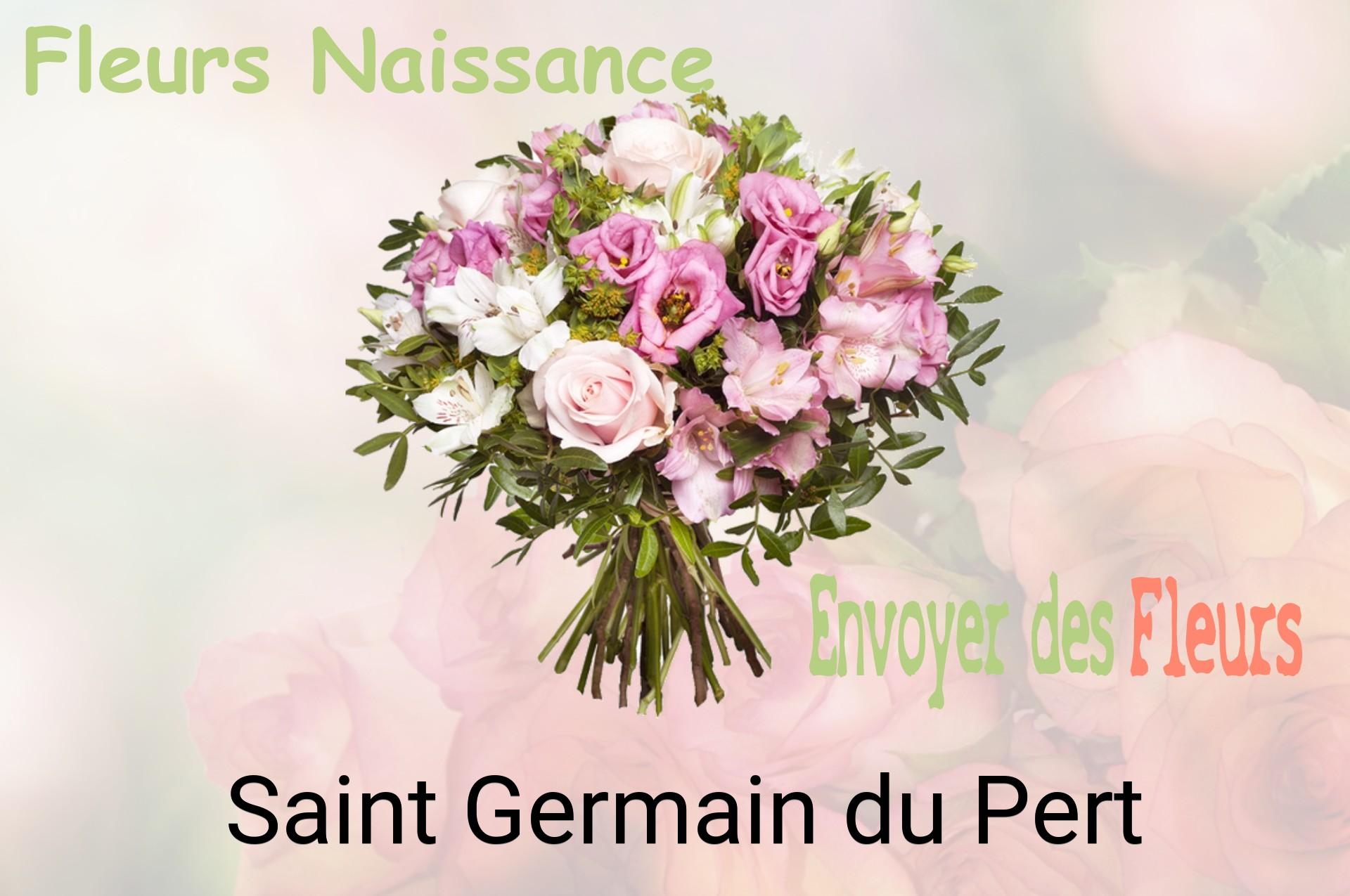 Bouquet de fleurs de naissance livré à Saint-Germain-du-Pert